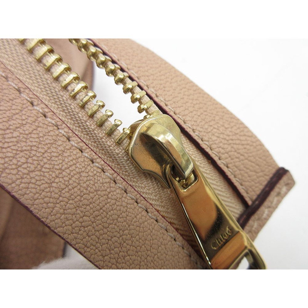 Chloe bag Crossbody beige leather - Picture 6 of 11